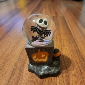 Nightmare Before Christmas Jack Skellington Small Snowglobe - Incomplete